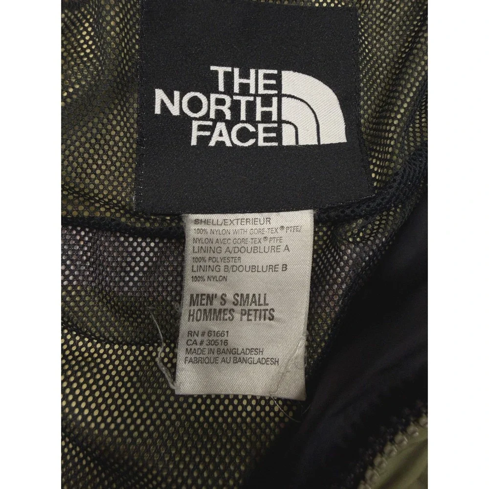 Vintage The North Face Jacket Mens S Green Mountain Light Gore Tex Hooded Zip